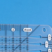 Quilting Ruler Square - ไม้บรรทัดตัดผ้า 5 in 1 แบบอะคริลิกใส รูปทรงสี่เหลี่ยมจัตุรัส