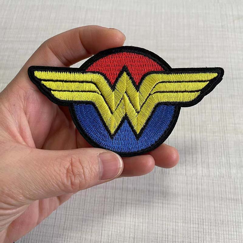 Velcro Sew On - W ตัวอักษรตัวอักษรสัญลักษณ์ปัก Patch ตรา Applique เหล็กบนแพทช์ความร้อนสติกเกอร์ลอกลายสำหรับ