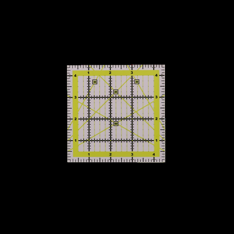 ไม้บรรทัดอะคริลิคสี่เหลี่ยมสำห - Quilting Ruler Square บทวิจารณ์และราคา