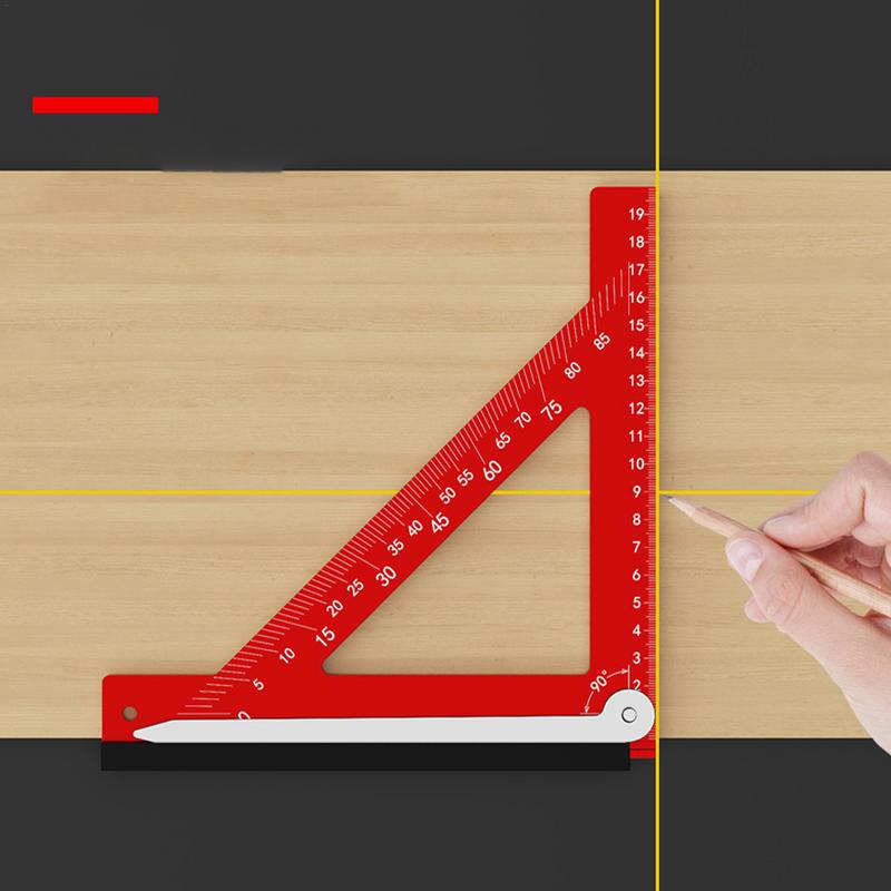 ไม้บรรทัดฉากฉากสำหรับงานไม้ ช่ - Quilting Ruler Square บทวิจารณ์และราคา