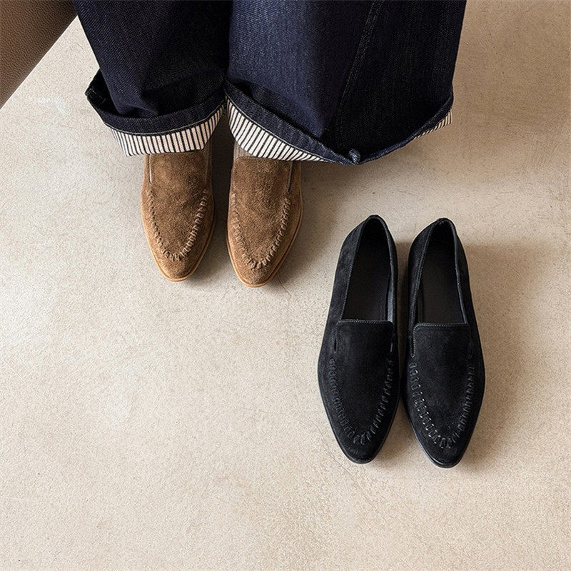 รองเท้าโลฟเฟอร์ผู้หญิงหนังแกะแ - Sewing New บทวิจารณ์และราคา