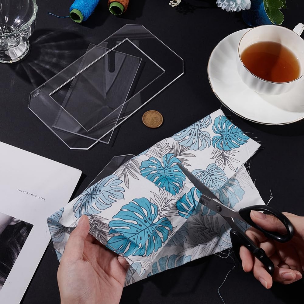 2 ชุดแม่แบบ Quilting อะคริลิคใ - Quilting Ruler Square บทวิจารณ์และราคา