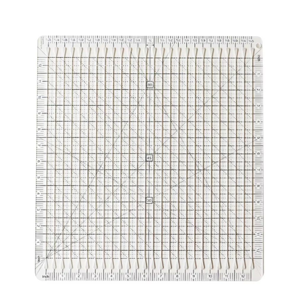 ไม้บรรทัดตัดผ้าอะคริลิค 5-in-1 - Quilting Ruler Square บทวิจารณ์และราคา