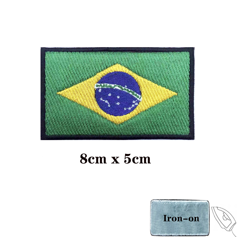 ธงบราซิลบราซิลแพทช์ Armband แพ - Velcro Sew On บทวิจารณ์และราคา