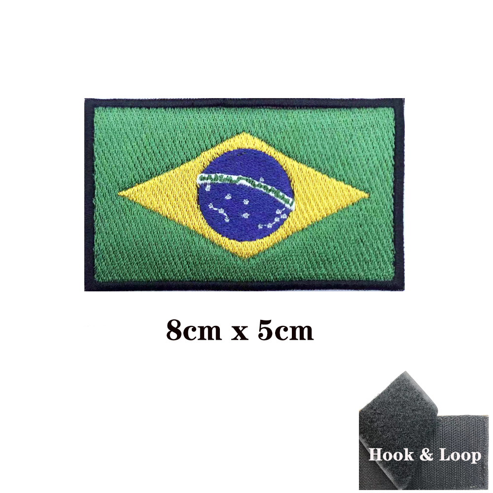ธงบราซิลบราซิลแพทช์ Armband แพ - Velcro Sew On บทวิจารณ์และราคา