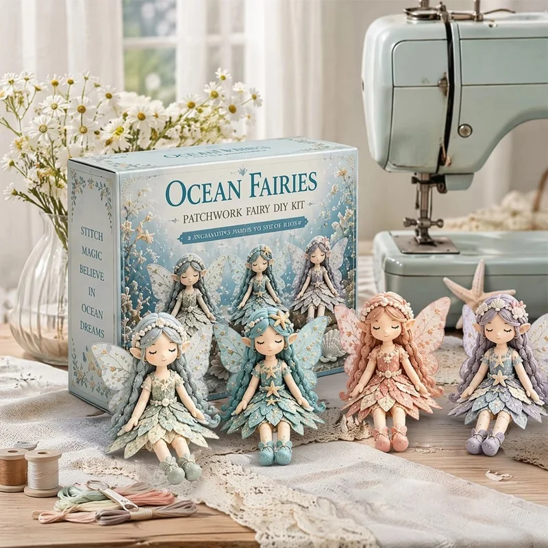 ชุดเย็บปะติดปะต่อ Fairy Patchw - Textile Sewing Kit บทวิจารณ์และราคา
