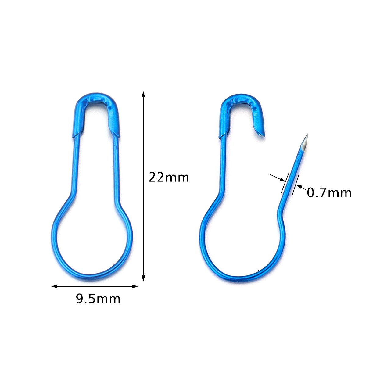 เข็มกลัดโลหะ 200 ชิ้น/ล็อต อุป - Textile Sewing Kit บทวิจารณ์และราคา