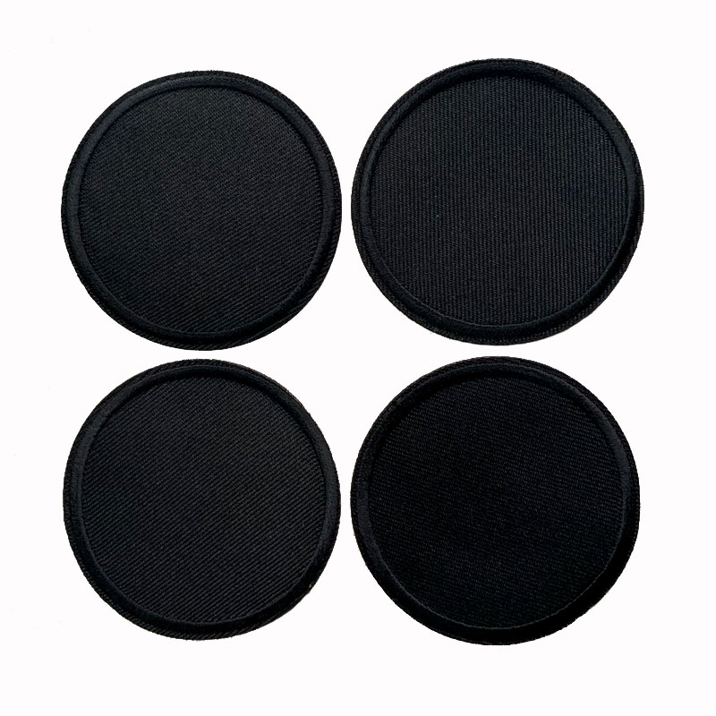 5 ชิ้นสีดํารอบแพทช์สําหรับเสื้ - Velcro Sew On บทวิจารณ์และราคา