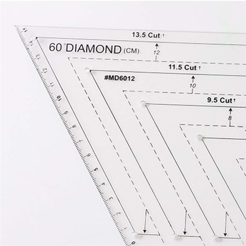 A25F-4 ชิ้นชุดไม้บรรทัดควิลท์, - Quilting Ruler Square บทวิจารณ์และราคา