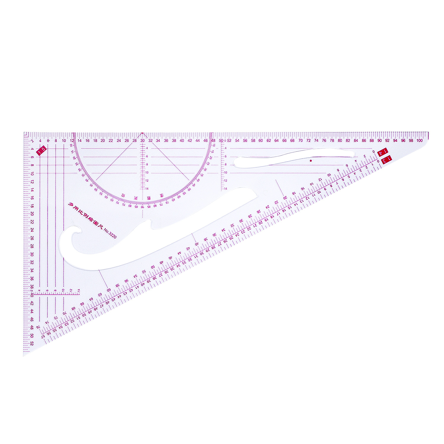 ชุดไม้บรรทัดวัดขนาดสำหรับช่างต - Quilting Ruler Square บทวิจารณ์และราคา