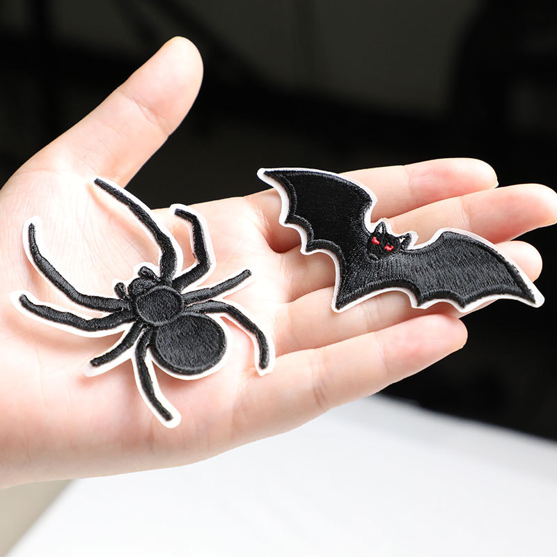 แผ่นปะติดเสื้อผ้าลายแมงมุม แมง - Velcro Sew On บทวิจารณ์และราคา