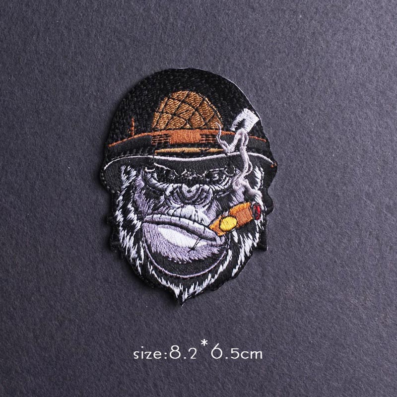 Hippie/Punk Patch แพทช์เย็บปัก - Velcro Sew On บทวิจารณ์และราคา