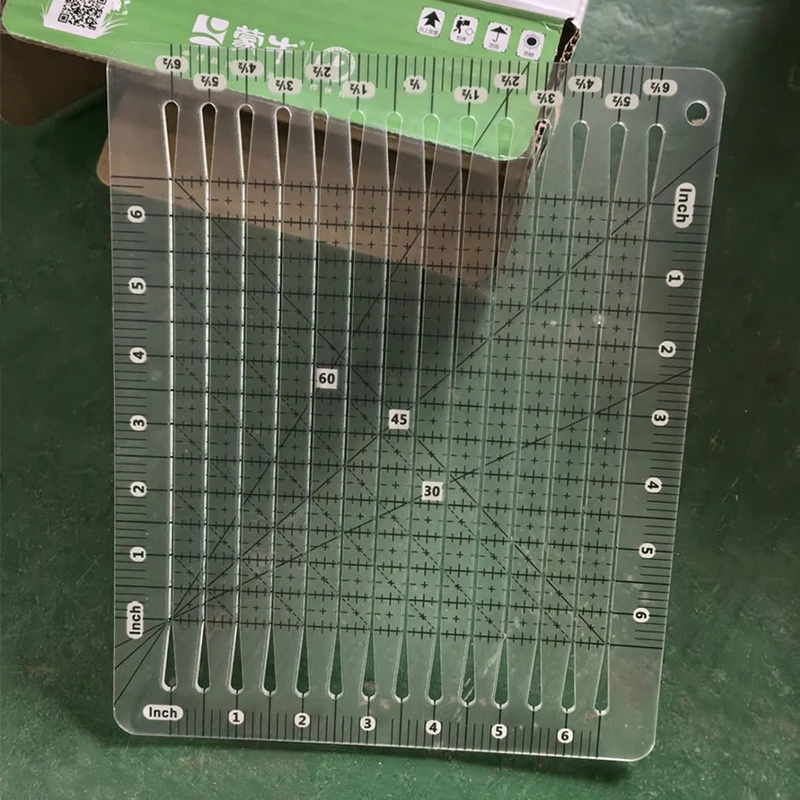 ไม้บรรทัดตัดผ้า 5 in 1 แบบอะคร - Quilting Ruler Square บทวิจารณ์และราคา