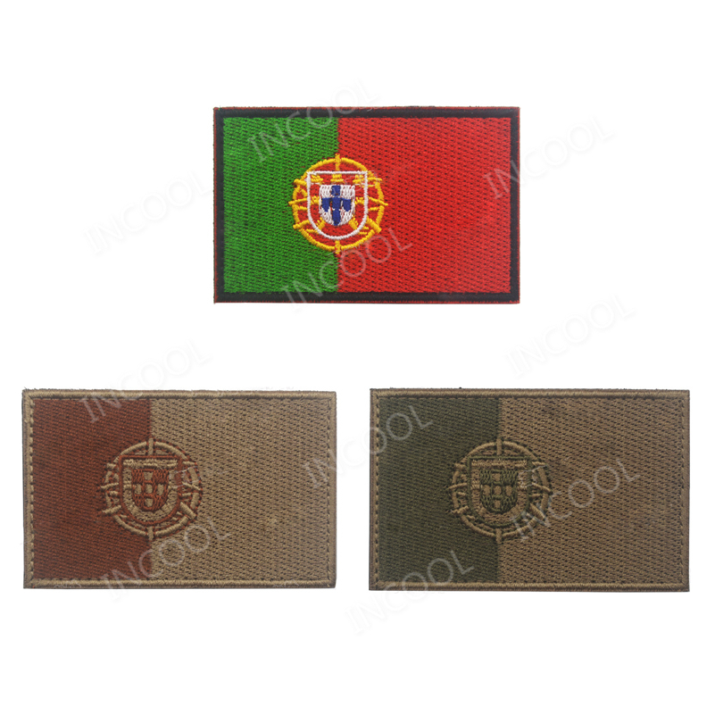 ธงโปรตุเกสแผ่นแปะติดเสื้อสะท้อ - Velcro Sew On บทวิจารณ์และราคา
