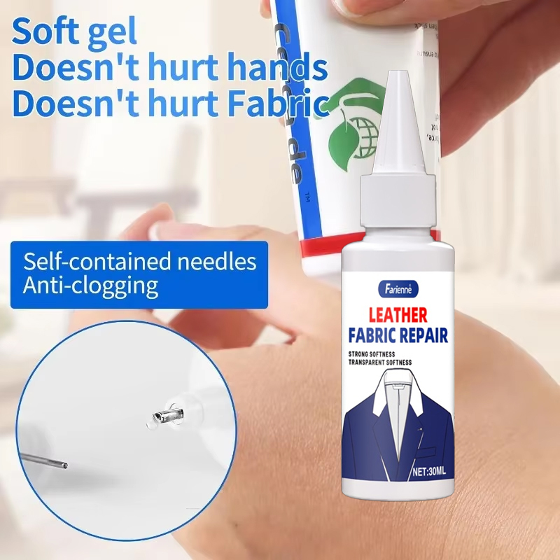 กาวซ่อมผ้าใสแบบยืดหยุ่น แห้งเร - Fabric Glue Bond บทวิจารณ์และราคา