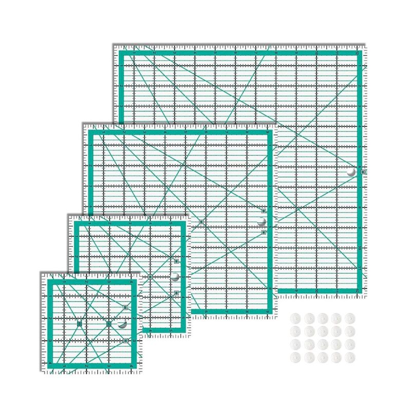 ไม้บรรทัดควิลท์, ไม้บรรทัดอะคร - Quilting Ruler Square บทวิจารณ์และราคา