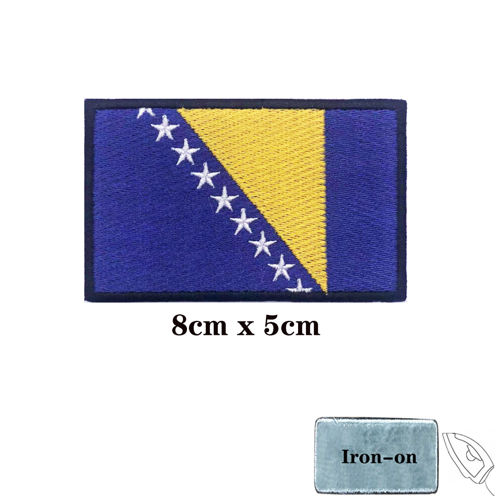 1ชิ้นธงของบอสเนียและเฮอร์เซโกว - Velcro Sew On บทวิจารณ์และราคา