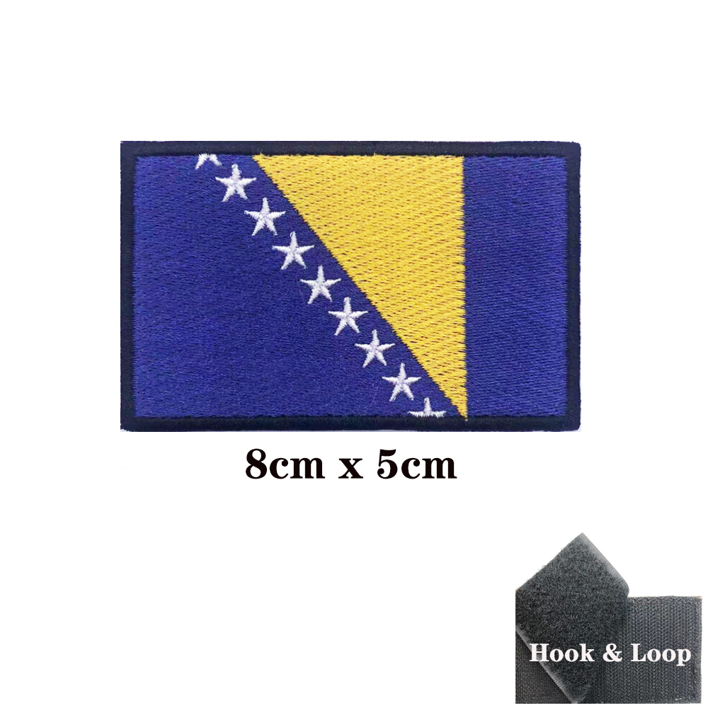 1ชิ้นธงของบอสเนียและเฮอร์เซโกว - Velcro Sew On บทวิจารณ์และราคา