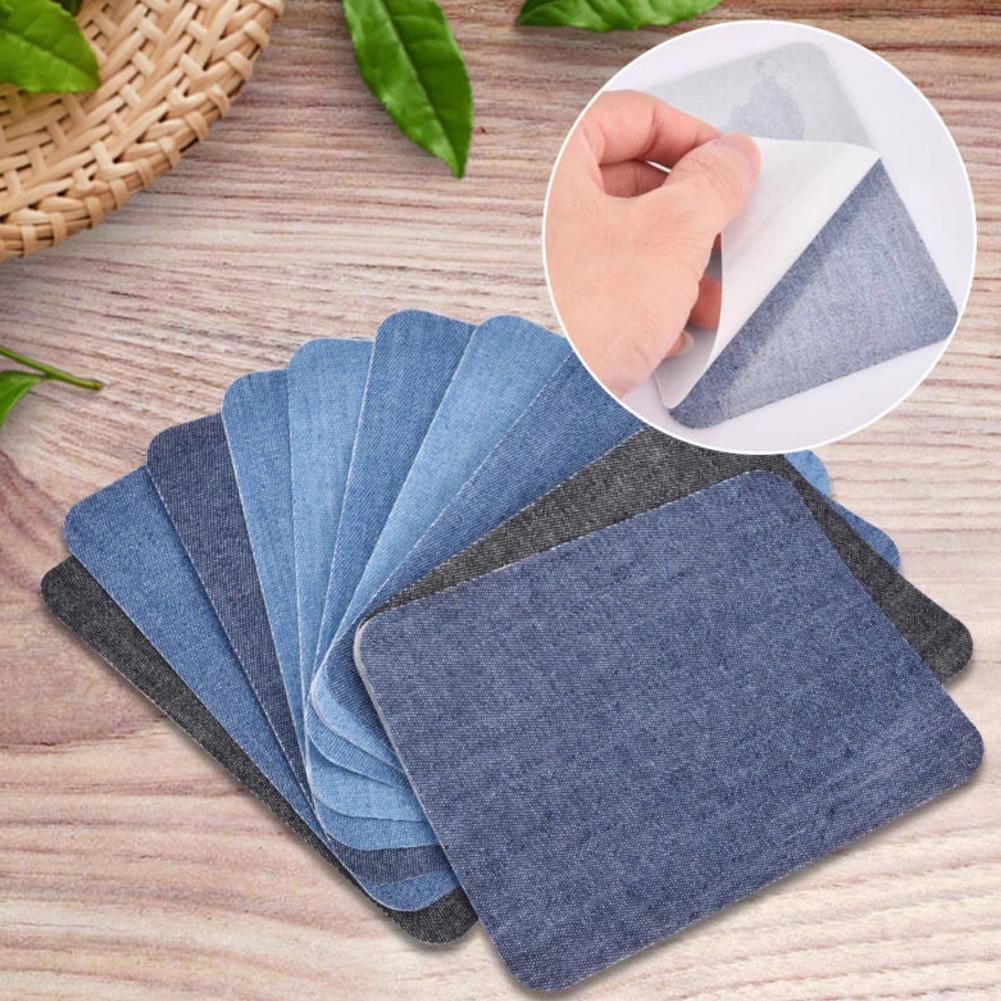 20 ชิ้น Denim ตัดชิ้นเหล็กบนผ้ - Velcro Sew On บทวิจารณ์และราคา