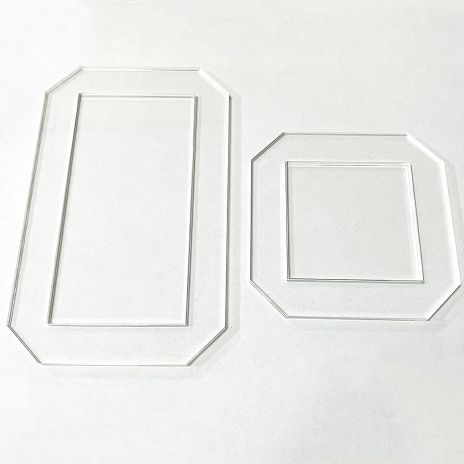 แม่แบบควิลท์ 2 ชิ้น ไม้บรรทัดล - Quilting Ruler Square บทวิจารณ์และราคา