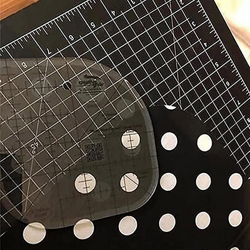 เครื่องตัดมุมโค้งไม้บรรทัดผ้าน - Quilting Ruler Square บทวิจารณ์และราคา