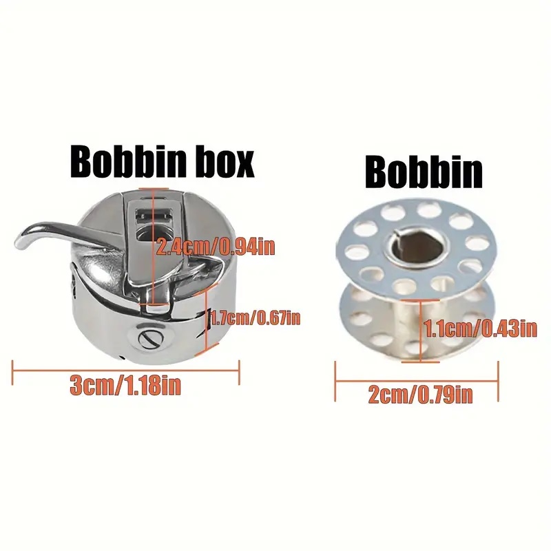 Bobbin Case และ Bobbins โลหะสํ - Textile Sewing Kit บทวิจารณ์และราคา